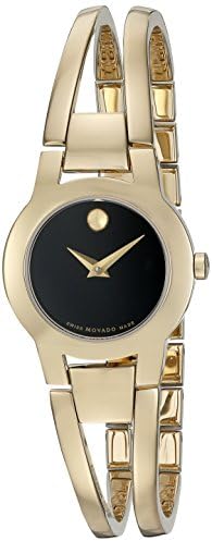 Movado Women's Swiss Quartz Gold-Plated Casual Watch (Model: 0606946)